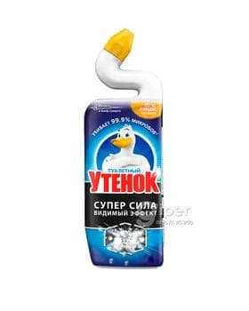Ср-во дезинф-щее д/туалета Туалетный Утёнок "Cупер Cила" 500 мл