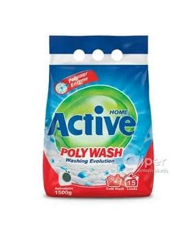 Стиральный порошок автомат Active Home "Poly Wash" 1,5 кг