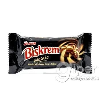 Kakao kremli köke Ülker Biskrem "Mosaic" 40 gr