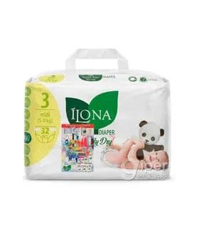 Podguznik ILONA Midi3 5-9 kg 32 sany