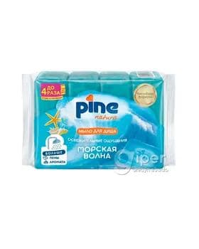 Косметическое мыло pine "Морская волна" 4 x 140 гр