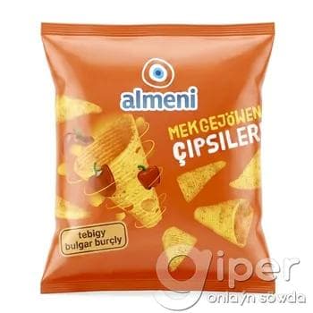 Mekgejöwen çipsiler tebigy bulgar burçly "Almeni" 15 gr