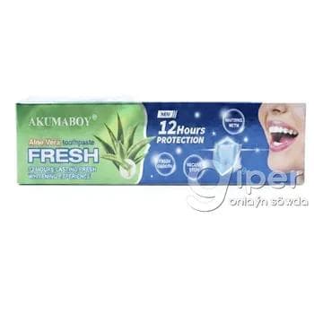 Зубная пастa с aлоэ вера Akumaboy "Fresh" 100 гр