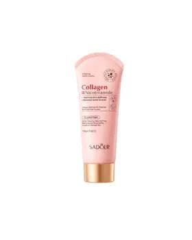Ýüz üçin ýumşak arassalaýjy serişde Sadoer "Collagen", 100 ml