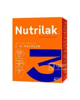 Сухая детская смесь Nutrilak 3 "с 12 месяцев" 600 гр