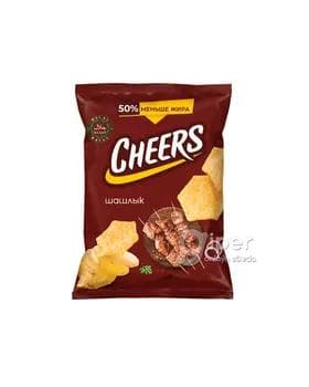 Ýeralmadan çipsy "CHEERS" şaşlyk tagamly, 70 gr