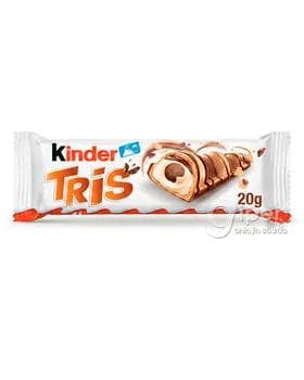 Şokoladly wafli Kinder "Tris" 20 gr