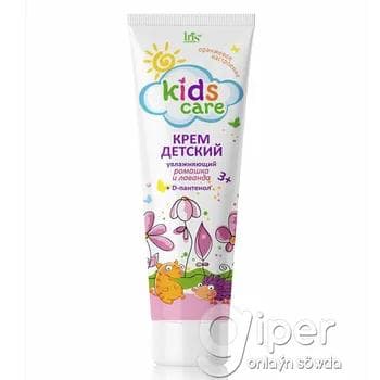 Крем детский Iris Cosmetic Kids Care "Оранжевое настроение" Увлажняющий 3+ (Ромашка, Лаванда, D-пантенол) 100  мл