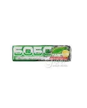 Karamel süýji БОБС "Gök çaý we limon" witamin C, 35 gr