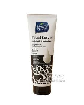 Ýüz üçin skrab BEAUTY CLINIC «Milk», 250 ml