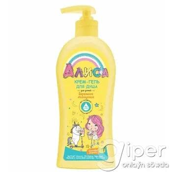 Çagalar üçin duş krem-gel Алиса Бережное очищение "Банановый милкшейк" 350 ml