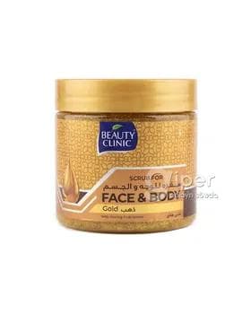 Beden üçin skrab BEAUTY CLINIC "Gold", 500 gr