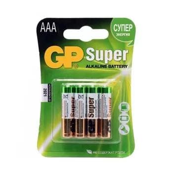 Батарея GP Super Alkaline 4xAAA