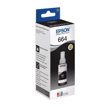 Чернила Epson "664" (Black - черный), 70 мл