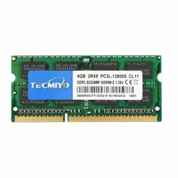 ОП для ноутбука Tecmiyo 4ГБ DDR3L-1600МГц