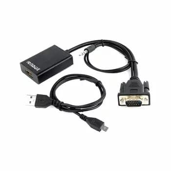 Адаптер VGA в HDMI + AUX