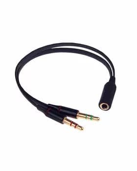 Адаптер 3.5 mm jack - 2 в 1 AJ3.5