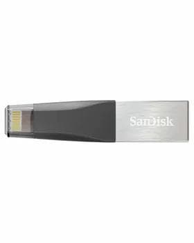 Накопитель USB Sandisk 128GB Ixpad Mini USB3.0/Lightning SDIX40N128GGN6NE