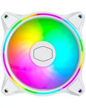 Кулер для корпуса Cooler Master MasterFan MF120 Halo 120мм (White+RGB)