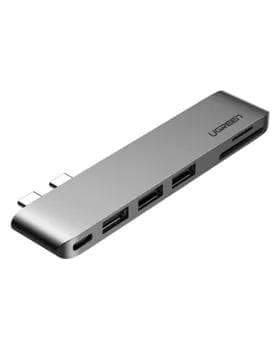 Адаптер Ugreen CM251 Dual TYPE-C для Macbook (60560)