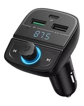 Автомобильное ЗУ UGreen CD229 (c FM-передатчиком) [80910]
