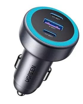 Автомобильное ЗУ UGREEN EC307 (SCP, QC, PD3.0, FCP, AFC, PPS, DCP)