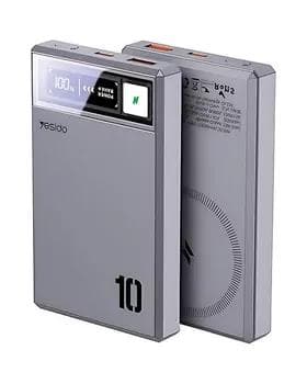 Power Bank Yesido YP61 (10000 мАч) 15W PD, QC, FCP, PPS, AFC