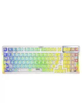 Клавиатура Aula F98 (Transparent-White)