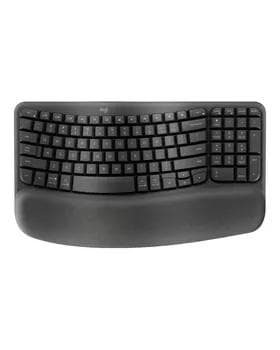 Клавиатура Logitech Wave Keys Ergonomic (Graphite)