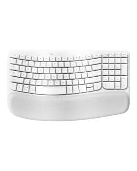Клавиатура Logitech Wave Keys Ergonomic (White)
