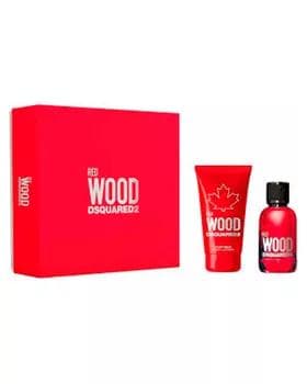 Sowgatlyk toplumy, DSQUARED² WOOD RED POUR FEMME (W) SET EDT 100 ml + PRFM BODY LOTION 150 ml IT, zenanlar üçin