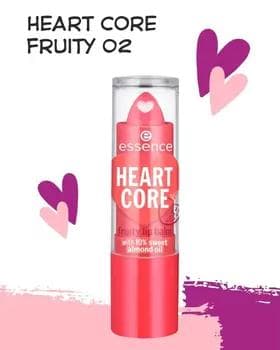 Balzam dodak üçin - Essence Heart Core Fruity Lip Balm №02