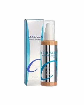Тональный крем Enough 3 in 1 Collagen Whitening Moisture Foundation SPF 15 #13