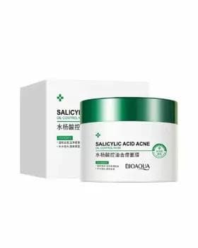 Salisil turşuly gijeki gel maskasy Bioaqua Salisil turşusy Düwürtik ýagyna gözegçilik maskasy