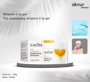 Sadoer ýüz üçin piling C Witaminli 140 gr