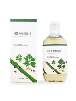 Round lab düwürtükli ýüzler we problemaly ýüzler üçin köşeşdiriji toner 300 ml