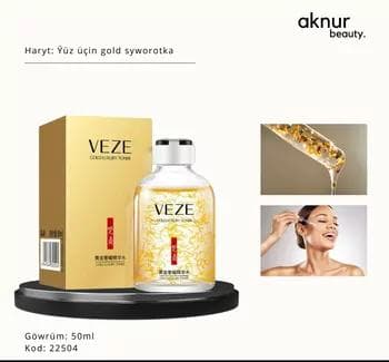 VEZE Ýüz üçin gold syworotka 24K 50 ml