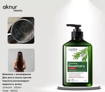 SADOER ýagly saçlar we goňaga garşy şampun 500 ml