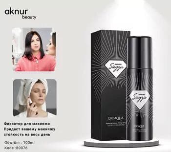 BIOAQUA Spreý-fiksator makiýaž üçin 100 ml