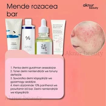 Ýüzüňizde Rozcea aýyrmak üçin toplum