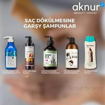 Saç dökülmesine garşy şampunlar (Farmstaý,sadoer,farmstay,Guanjing)