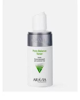 Aravia ýagly poraly ýüzler üçin toner nemlendirýär we poralary kiçeldýär 150 ml (ORIGINAL)