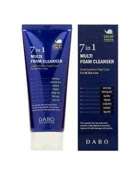 Dabo ýygyrtly ýüzler üçin arassalaýjy we nemlendiriji umywalka 7x1 180 ml
