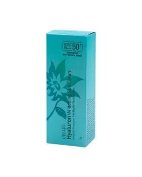 Dr.cellio gury ýüzler üçin Hyalurinic agardyjy we günden goraýjy krem SPF50+++ 70 gr