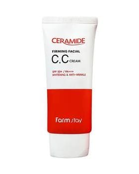 Farmstay ýüz üçin CC krem we günden goraýjy krem SPF+++ gr