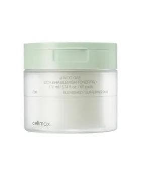 Celimax Ji Woo Gae Cica BHA Blemish Toner Pad (60 sany) — Sentella we kislotaly köşeşdiriji toner-pedlar