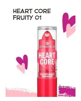 Balzam dodak üçin - Essence Heart Core Fruity Lip Balm №01