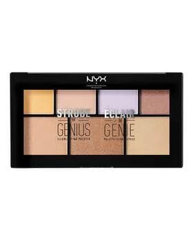 Палетка хайлайтеров - NYX Professional Makeup Strobe of Genius Illuminating Palette №STGP01