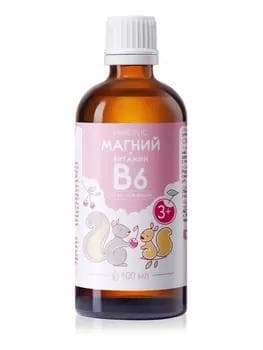 Biologiki aktiw goşundy "Magniý + B6" çagalar üçin