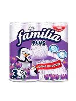 Туалетная бумага "Familia Plus", 3 слоя, 32 штуки